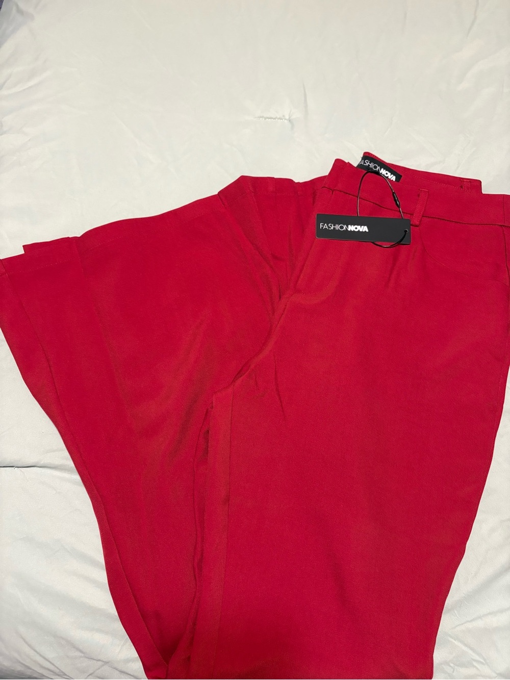 Red Flare Pants!!
